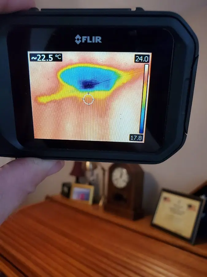 Thermal imaging inspection for water damage in Falls