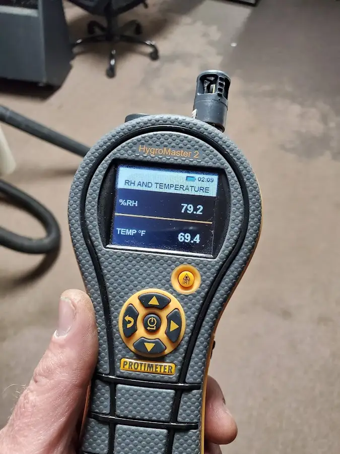Moisture meter humidity assessment for Mold Remediation & Removal in Falls